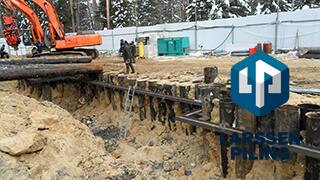 Услуги по шпунтовому ограждению | Larssen Piling
