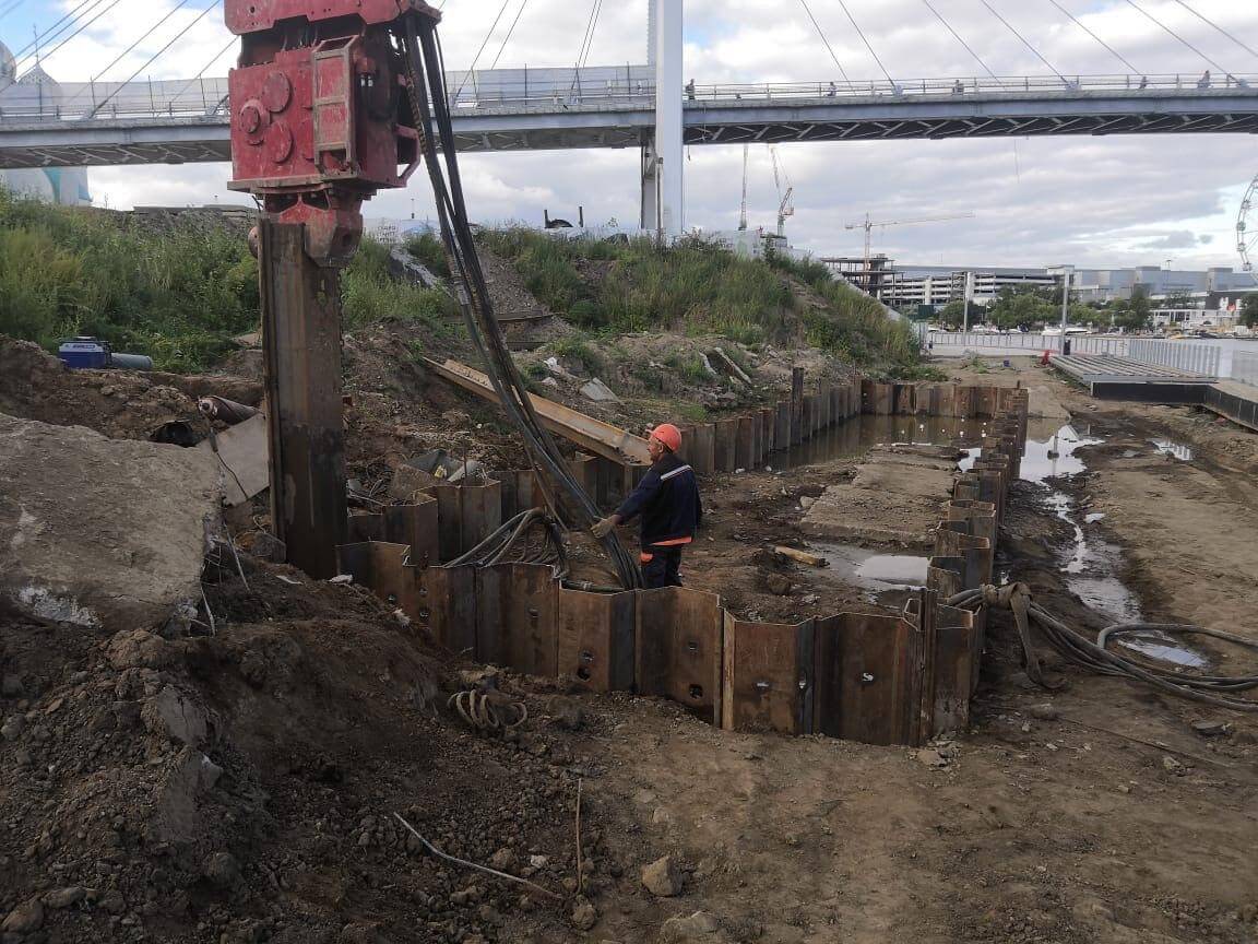 Современное укрепление грунтов шпунтом от Ларсен Пайлинг