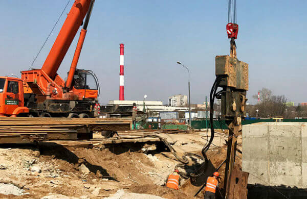 Шпунт Ларсена установка Москва