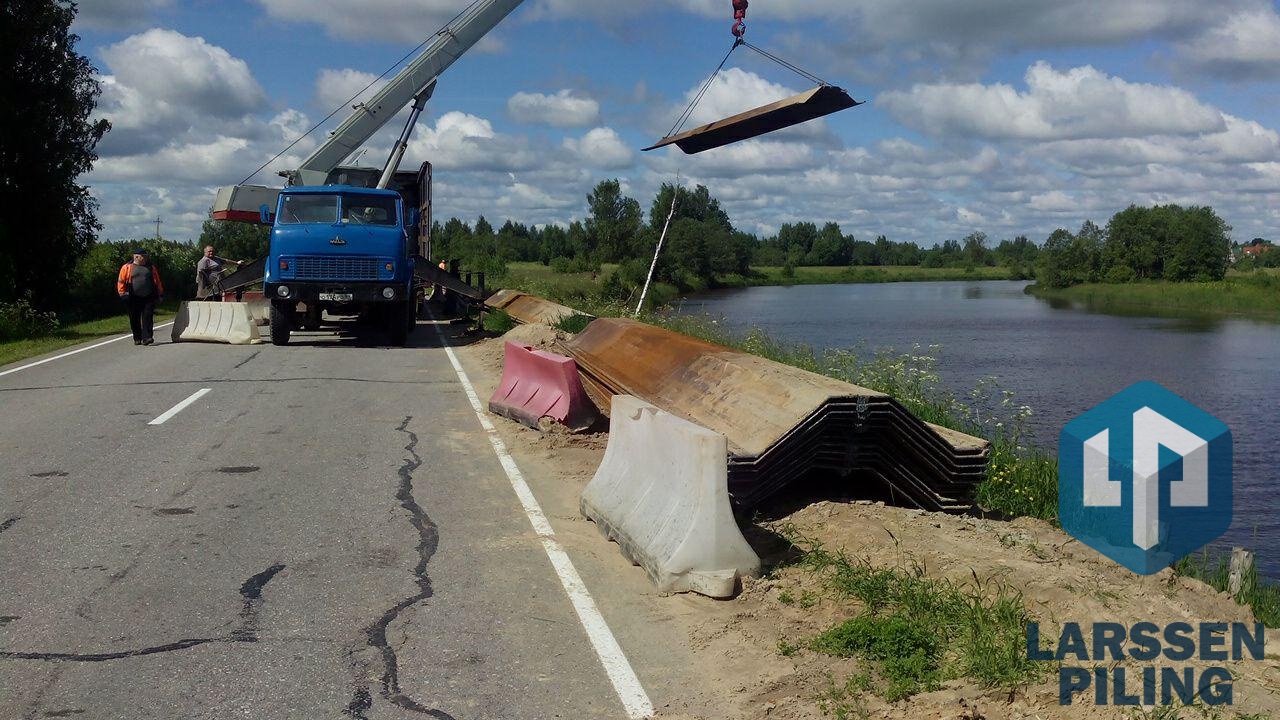 Шпунт Ларсена с доставкой в Тверь от Ларсен Пайлинг