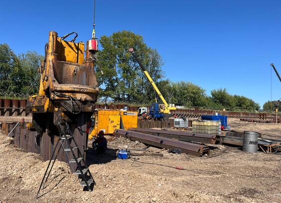Установка статического вдавливания Giken Silent Piler ZP150