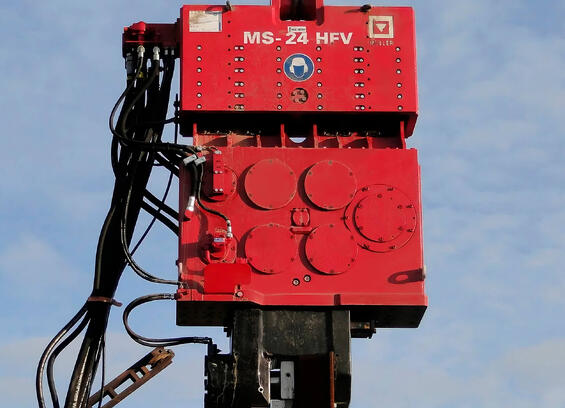 Вибропогружатель Muller MS-40 HFV