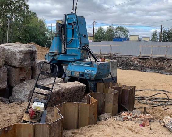 Установка статического вдавливания Giken Silent Piler F3