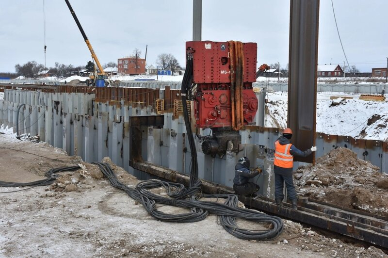 Установка статического вдавливания Giken Silent Piler F3